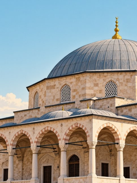 Zeichnung: Çapanoğlu-Moschee, Yozgat