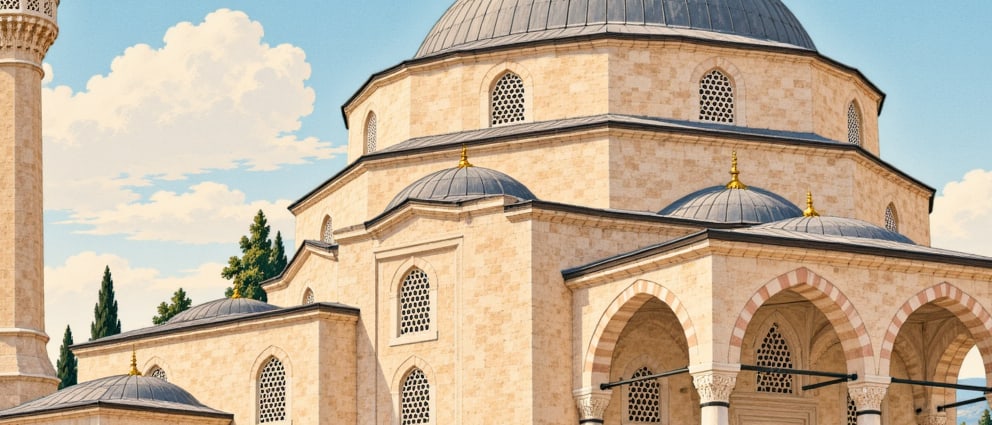 Bazaar Mosque çizimi, Kırşehir