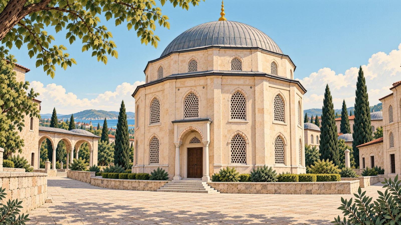 Cedid Havatin Tomb çizimi, İstanbul