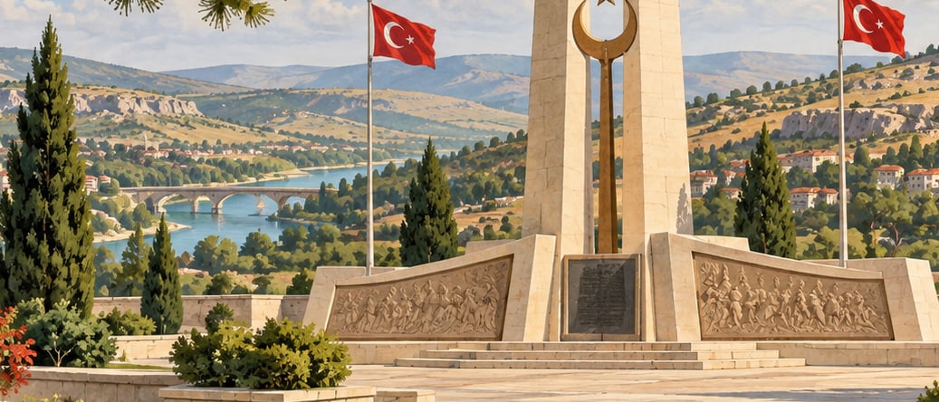 Çekerek Martyrs Monument çizimi, Yozgat