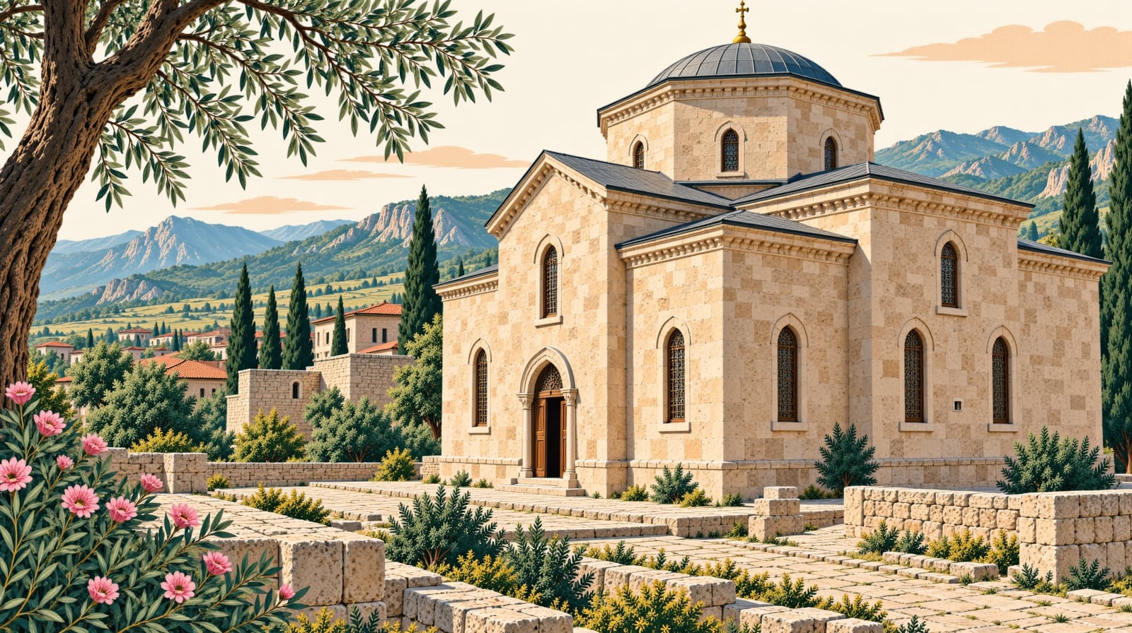 Çeltikdere Bizans Church çizimi, Bolu