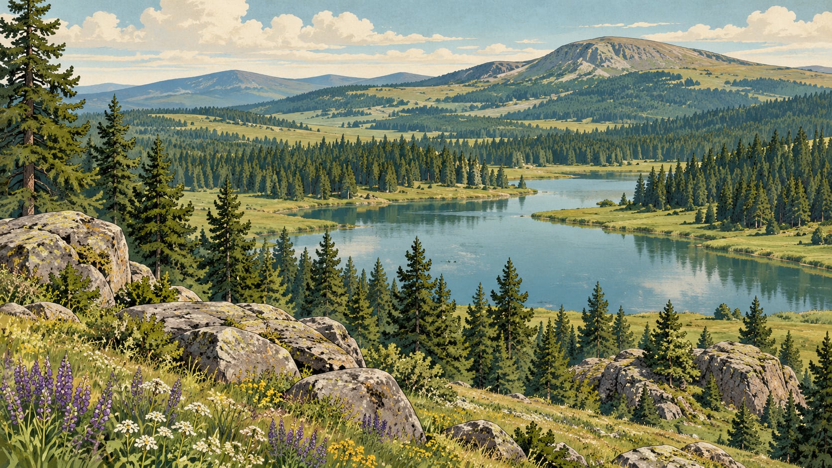 Cemal Tural Nature Park çizimi, Ardahan
