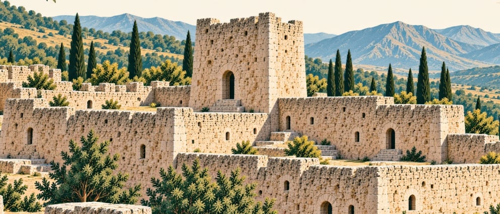 Ceneviz Castle çizimi, Düzce