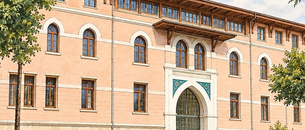 Cerrahpaşa Medicine Faculty Museum of Medical History çizimi, İstanbul