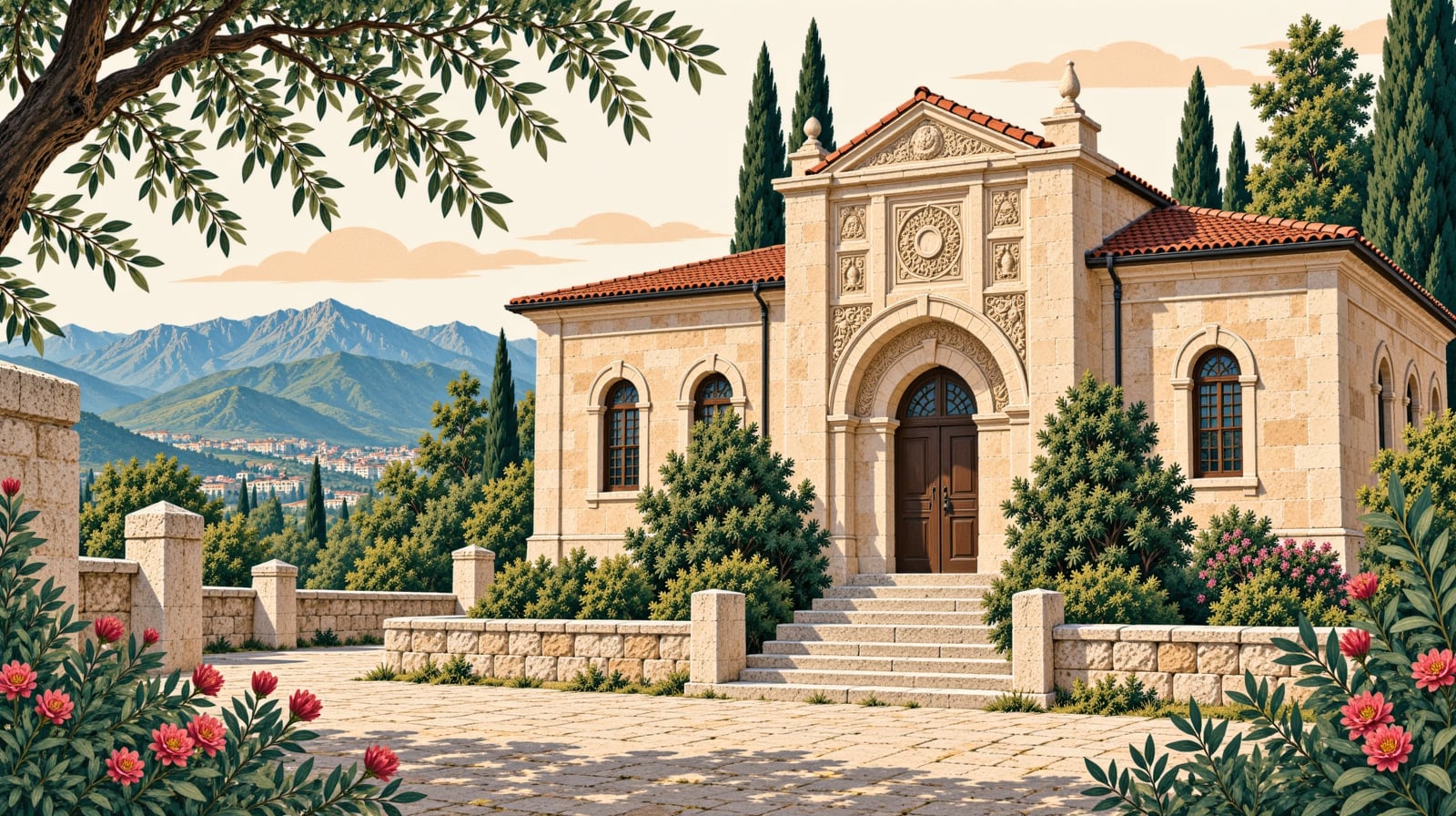 Cevdet Sunay Museum çizimi, Trabzon