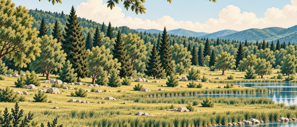 Çiçekli Nature Park çizimi, İzmir