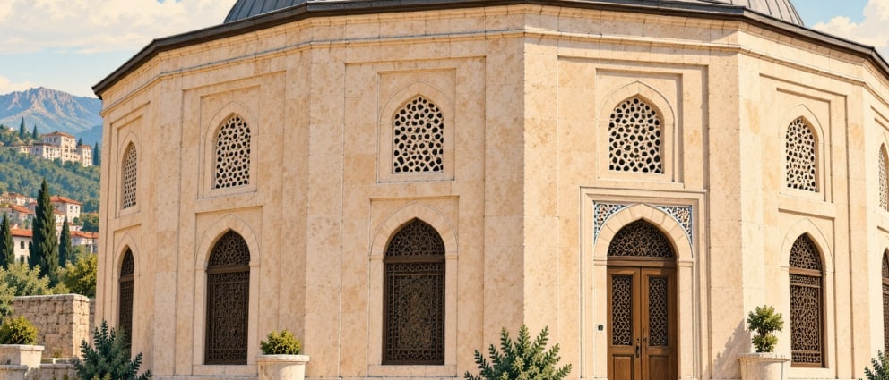 Çiftlik Tomb çizimi, Aydın