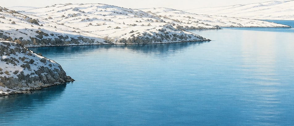 Çıldır Lake çizimi, Ardahan