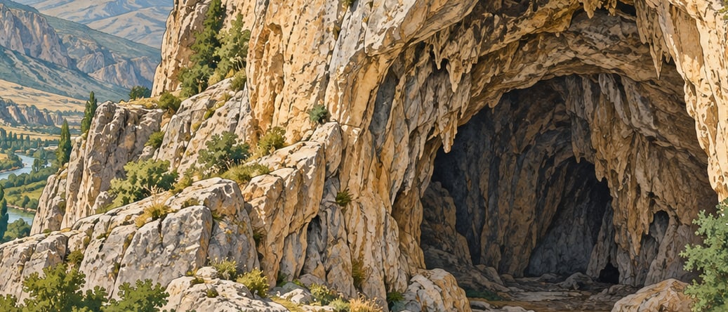 Çımağıl Cave çizimi, Bayburt