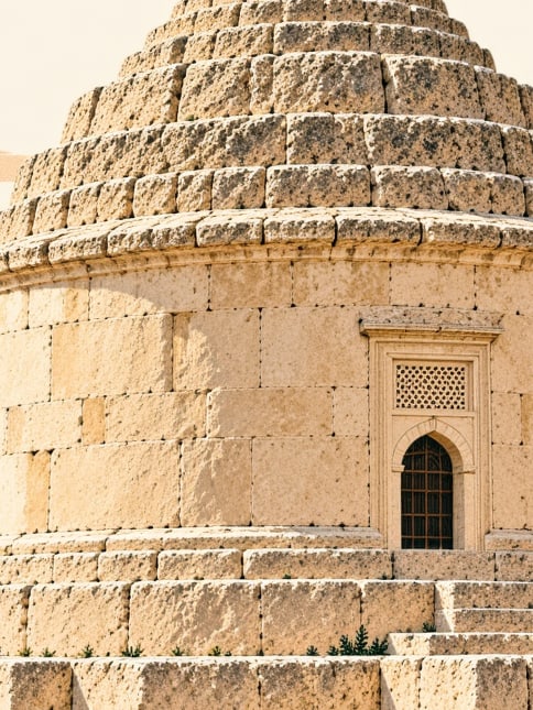 Ilustración: Torre-mausoleo de Cimcime Hatun, Erzurum