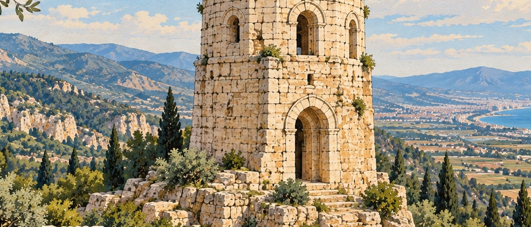 Cin Tower çizimi, Hatay