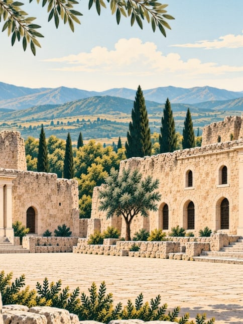 Ilustración: Caravasar de Cinci, Karabük