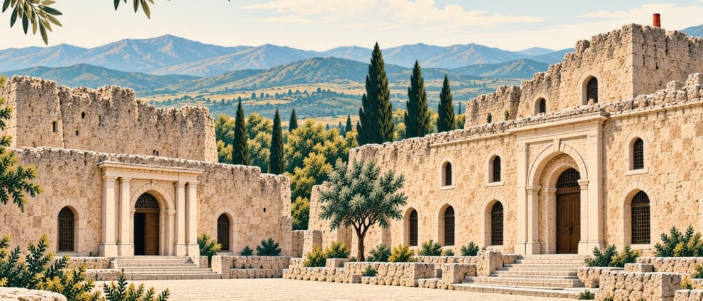 Cinci Caravanserai çizimi, Karabük
