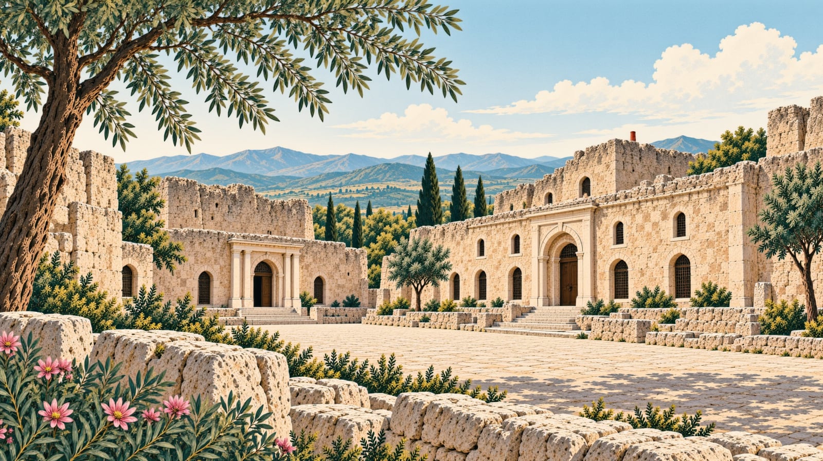Cinci Caravanserai çizimi, Karabük