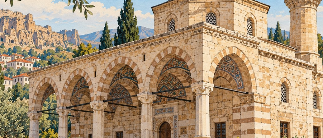 Cıncıklı Hacı Yusuf Masjid çizimi, Aksaray