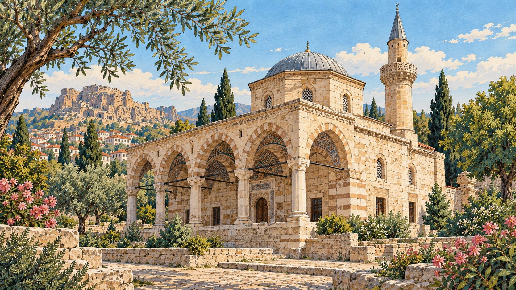 Cıncıklı Hacı Yusuf Masjid çizimi, Aksaray
