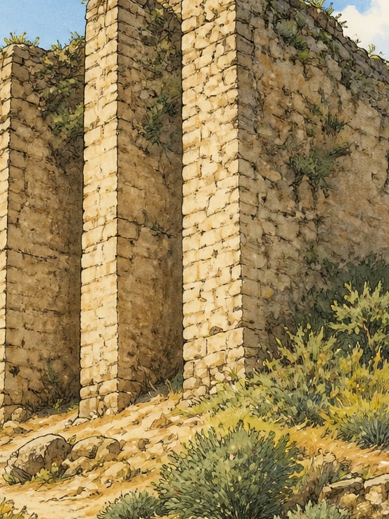 Ilustración: Castillo de Cincin, Aydın