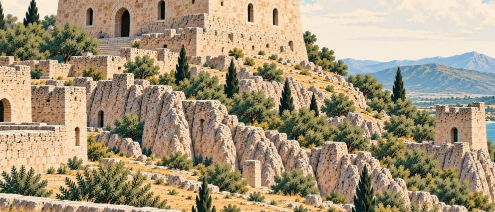 Cincin Castle çizimi, Aydın