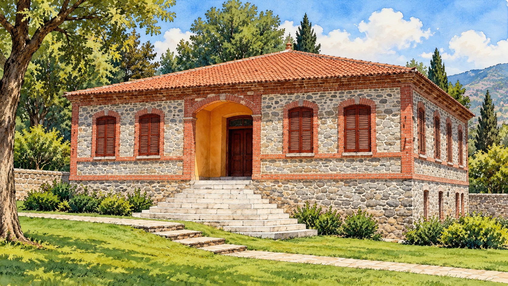 Çine Kuvayi Milliye Museum çizimi, Aydın