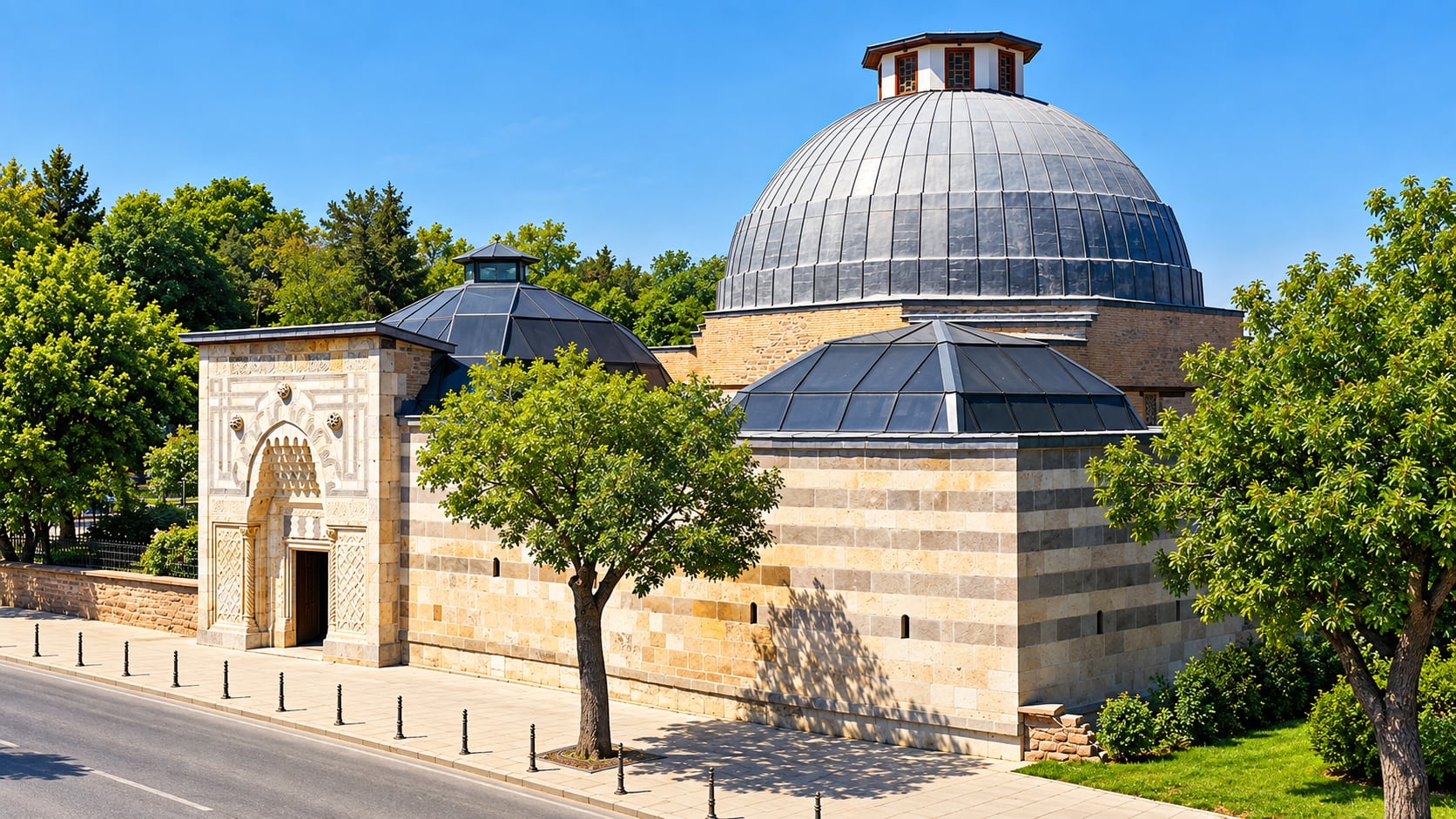Tile Works Museum (Karatay Museum) çizimi, Konya