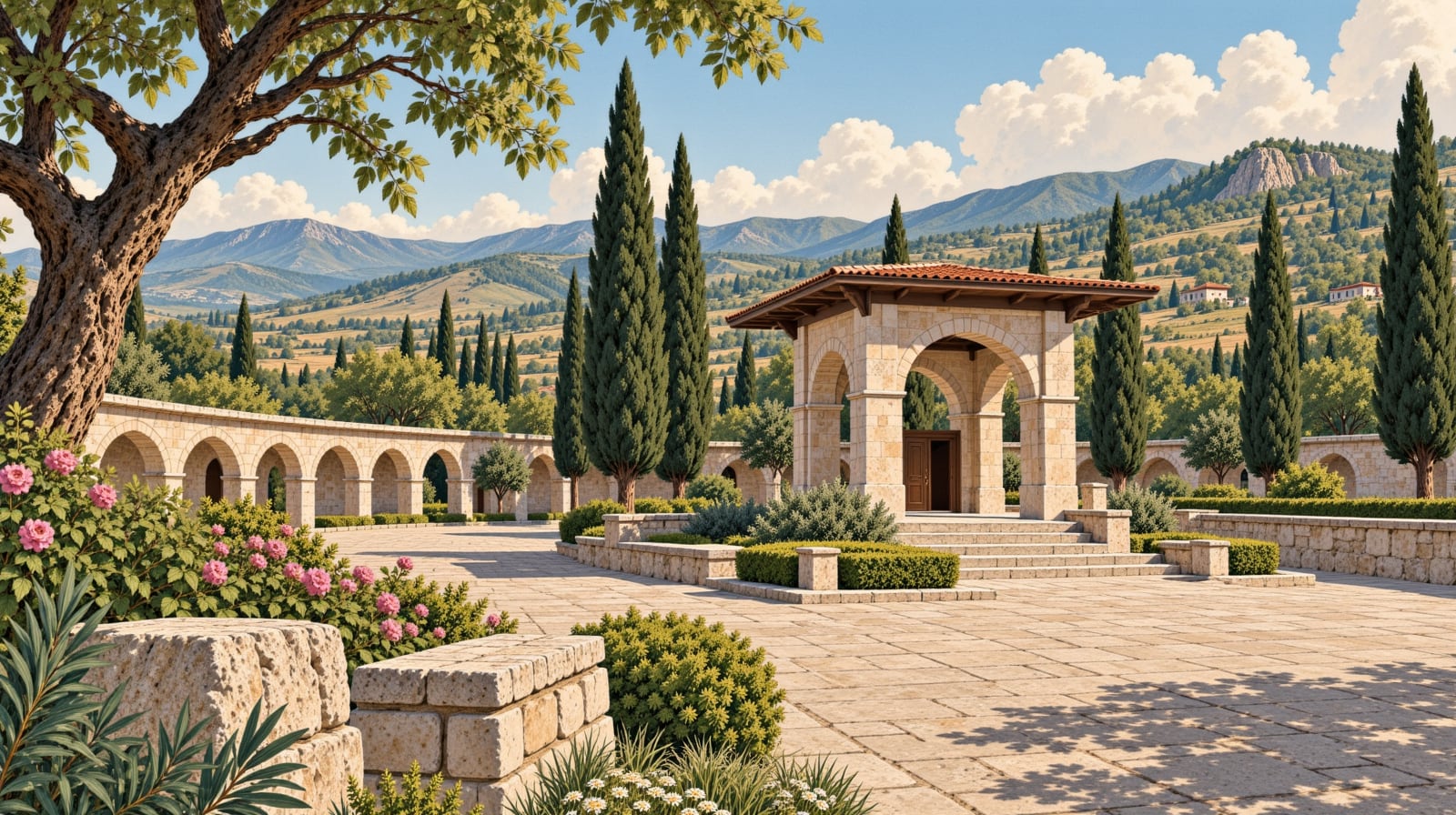 Tile Museum çizimi, Kütahya