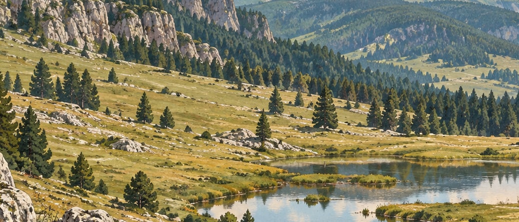 Çitdere Nature Conservation Area çizimi, Karabük