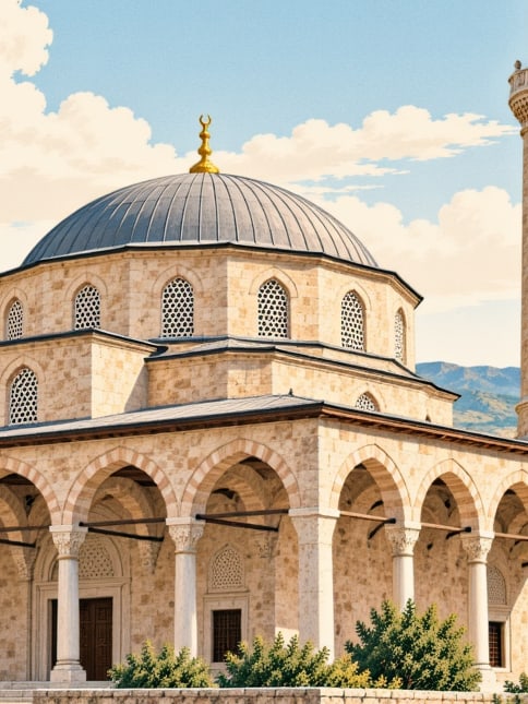 Ilustración: Ulucami de Cizre, Şırnak