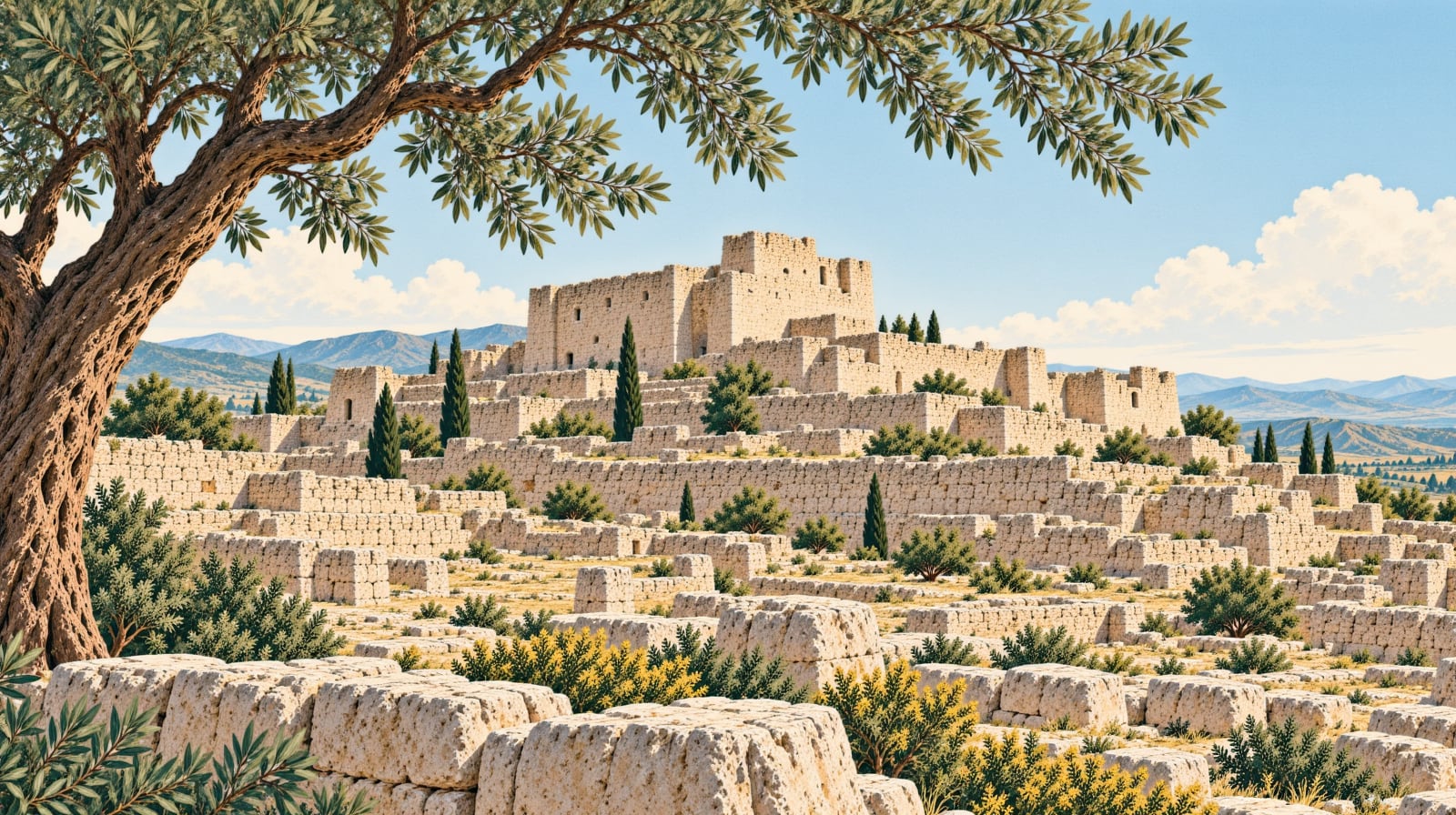 Çorum Castle çizimi, Çorum