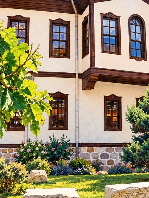 Zeichnung: Stadtmuseum von Çubuk, Ankara