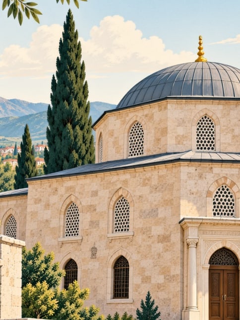 Ilustración: Mezquita pequeña de Cullaz, Niğde