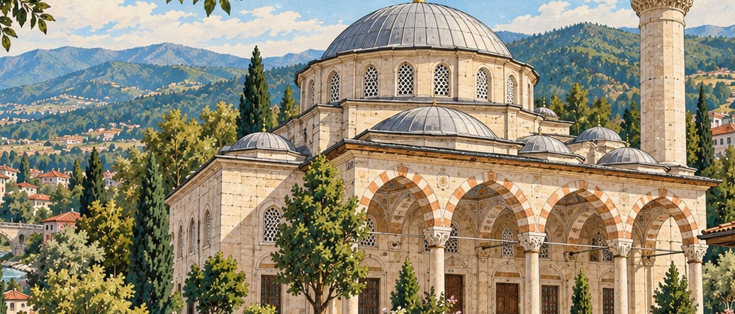 Cumayeri New Mosque çizimi, Düzce