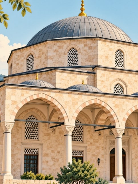 Ilustración: Mezquita de la República, Siirt