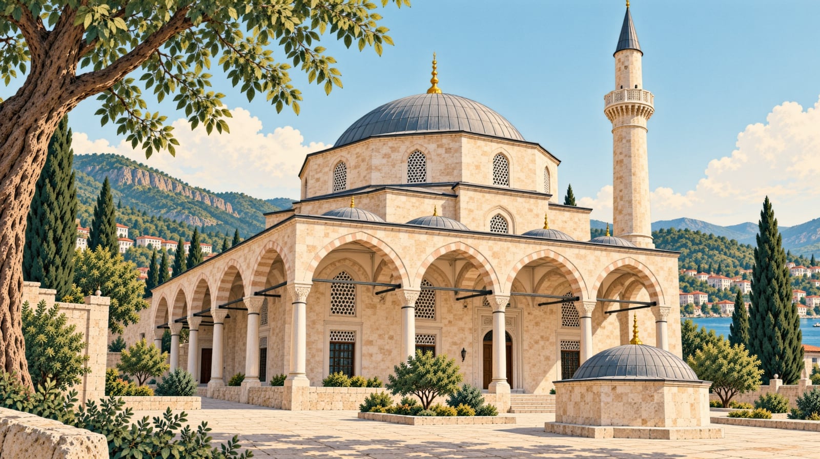 Republic Mosque çizimi, Siirt