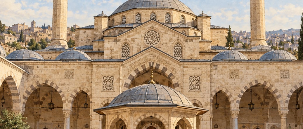 Cüneyne Mosque çizimi, Kilis