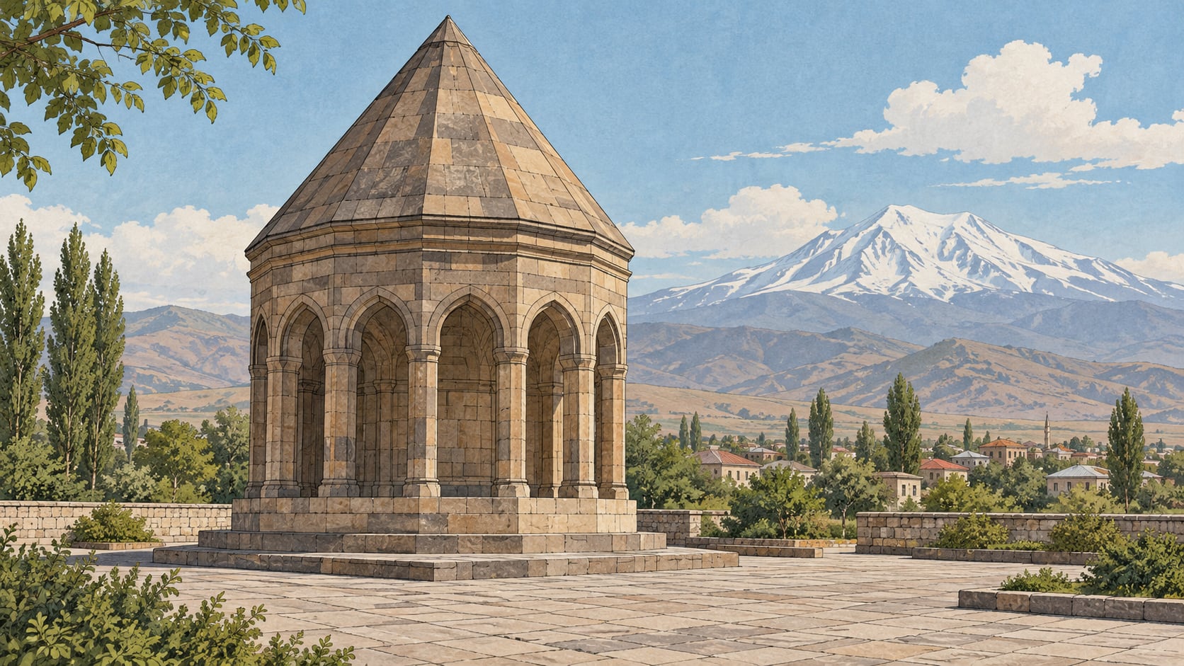 Dağılcak Nature Park çizimi, Adana