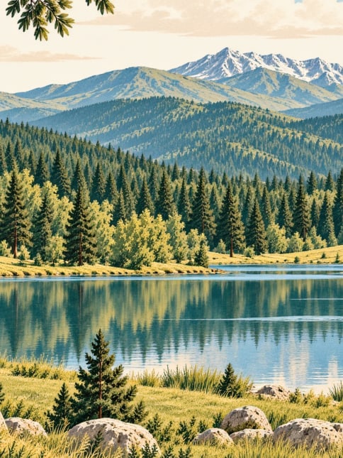 Ilustración: Parque Natural de Danaağzı, Zonguldak