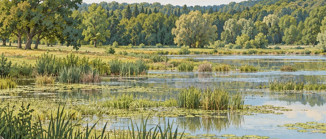 Danişment Nature Park çizimi, Edirne