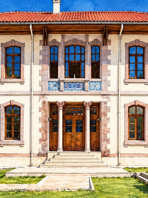 Ilustración: Dar’ül - Eytam - Yetimler Yurdu, Bilecik