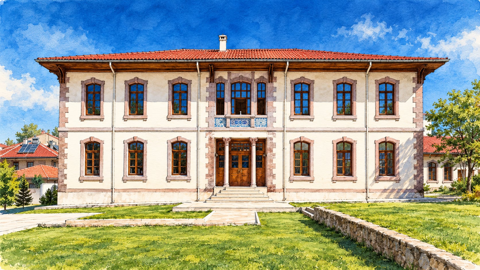 Dar’ül - Eytam - Yetimler Yurdu çizimi, Bilecik