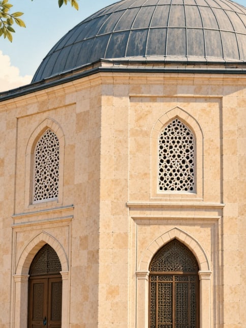 Ilustración: Mezquita de Darül Hadis, Edirne