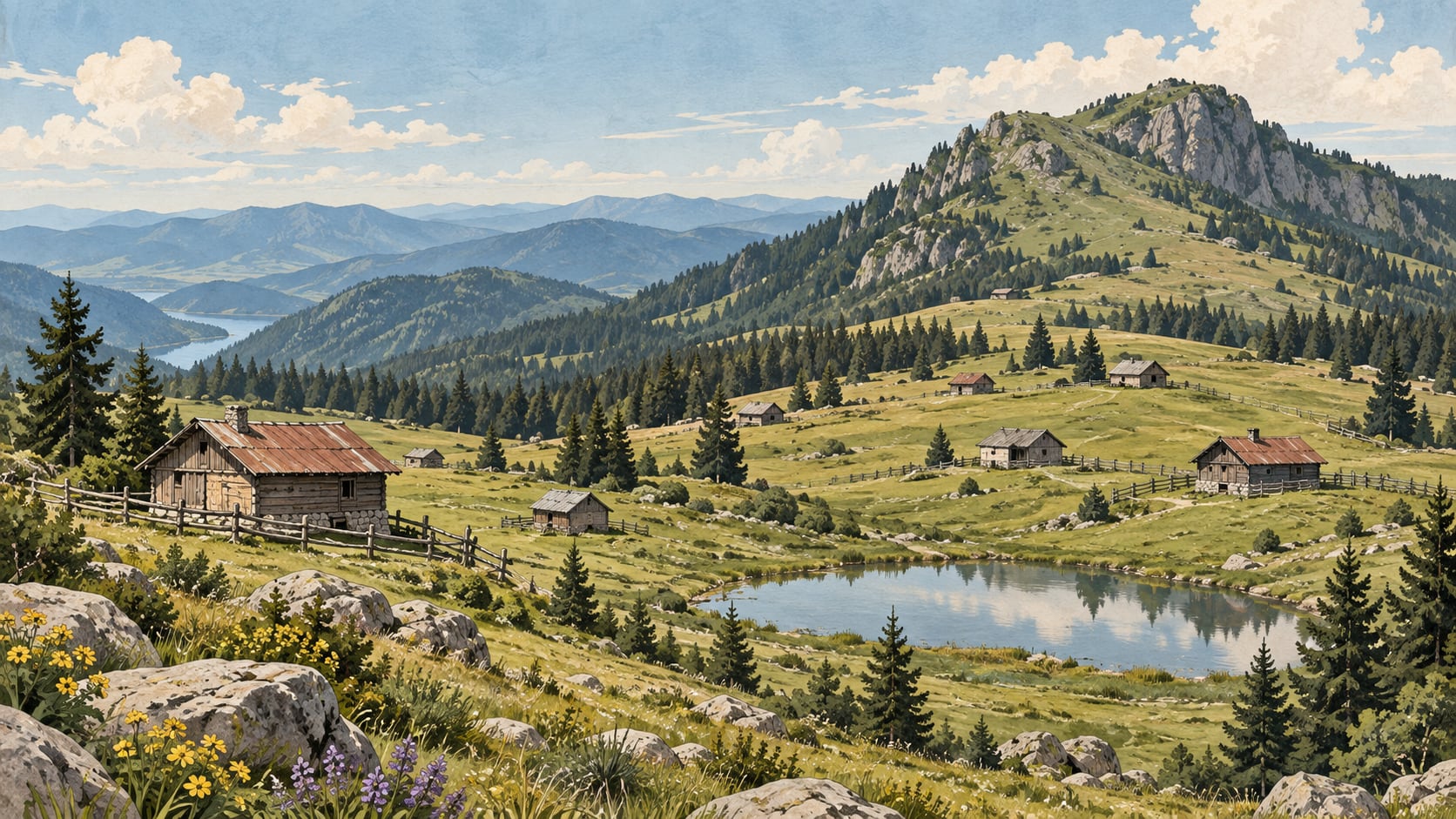 Davlumbaz Plateau çizimi, Sakarya