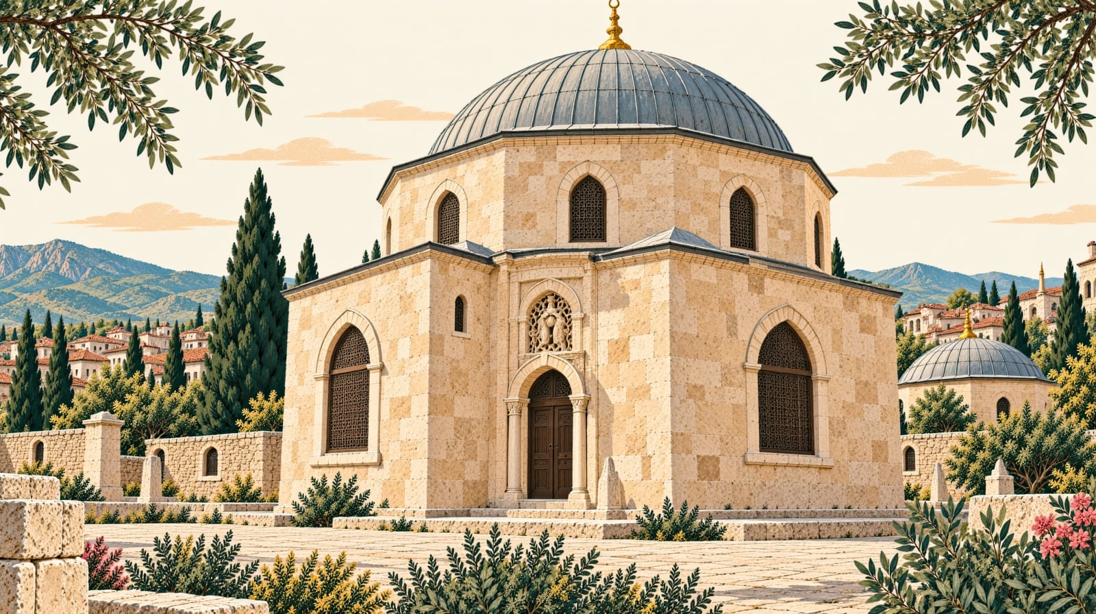 Dedebali Tomb çizimi, Kütahya