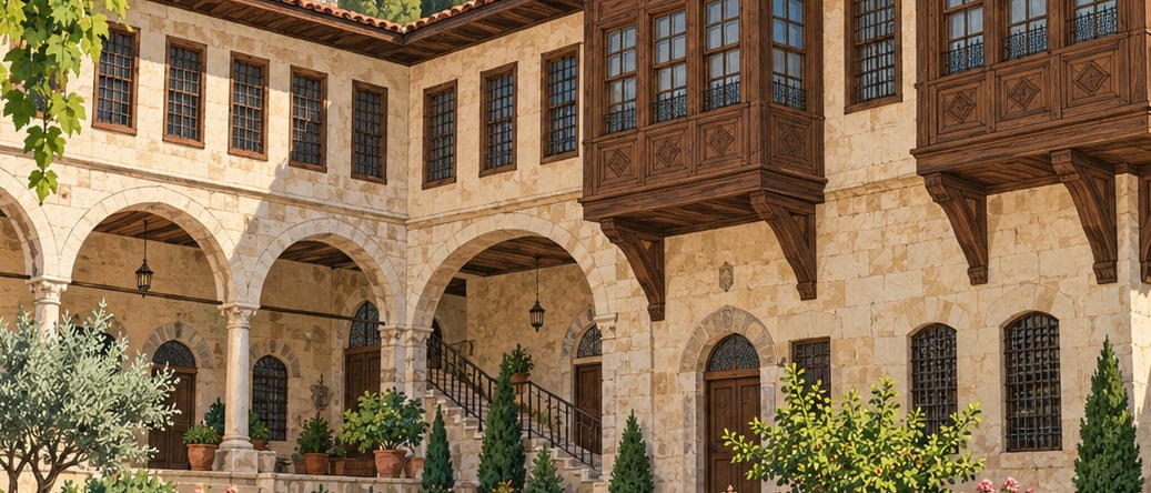 Dedeoğlu Mansion çizimi, Kahramanmaraş