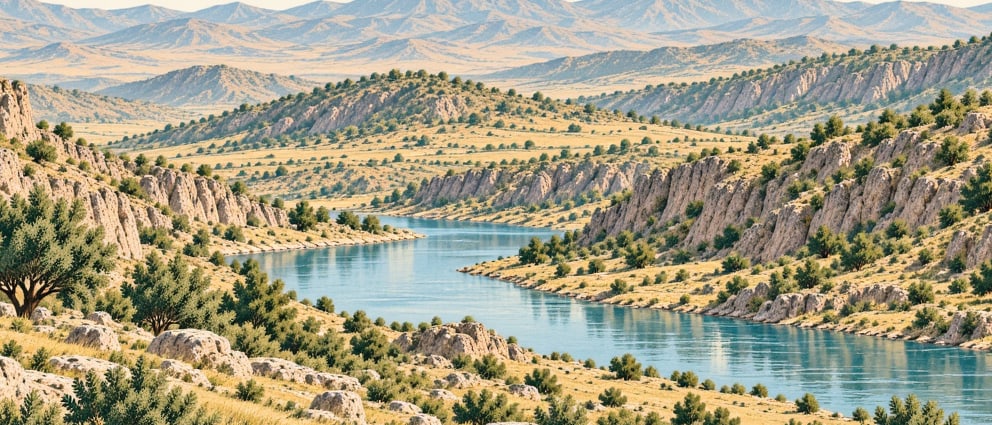 Değirmen Stream çizimi, Adıyaman