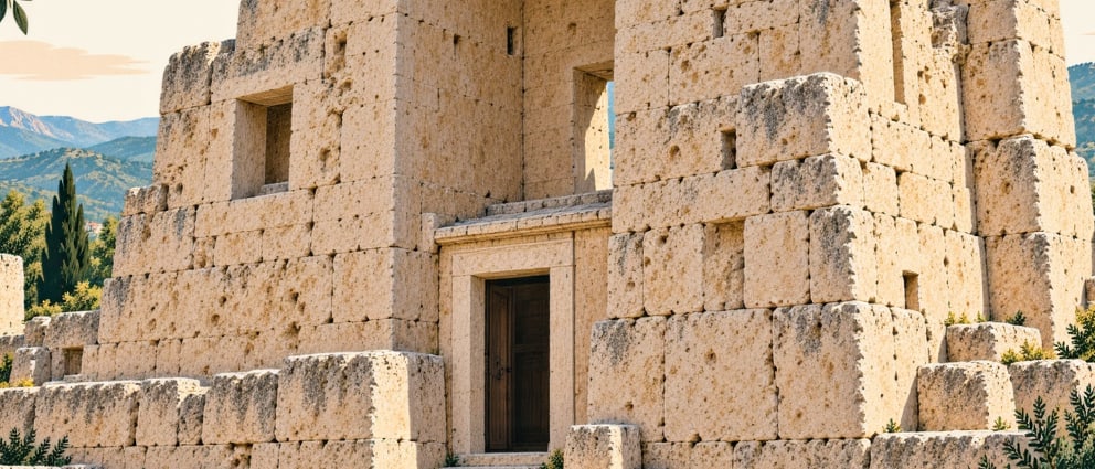Değle Archaeological Site çizimi, Karaman