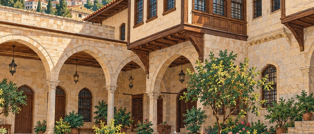 Deli Gönüller Mansion çizimi, Kahramanmaraş