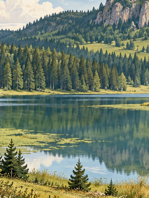 Ilustración: Parque Natural de Deregöl, Bolu