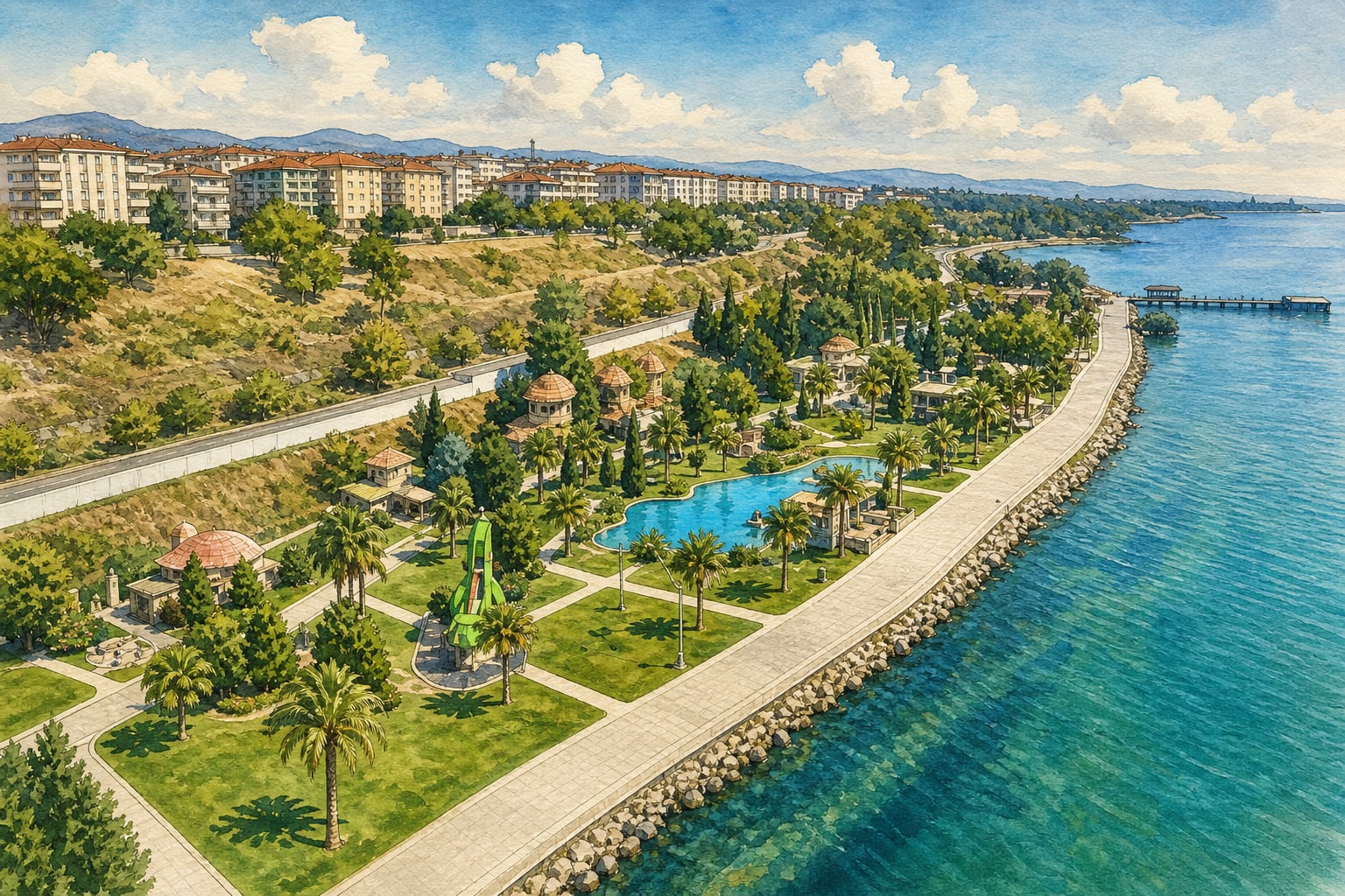 Derince Wonders Coast çizimi, Kocaeli