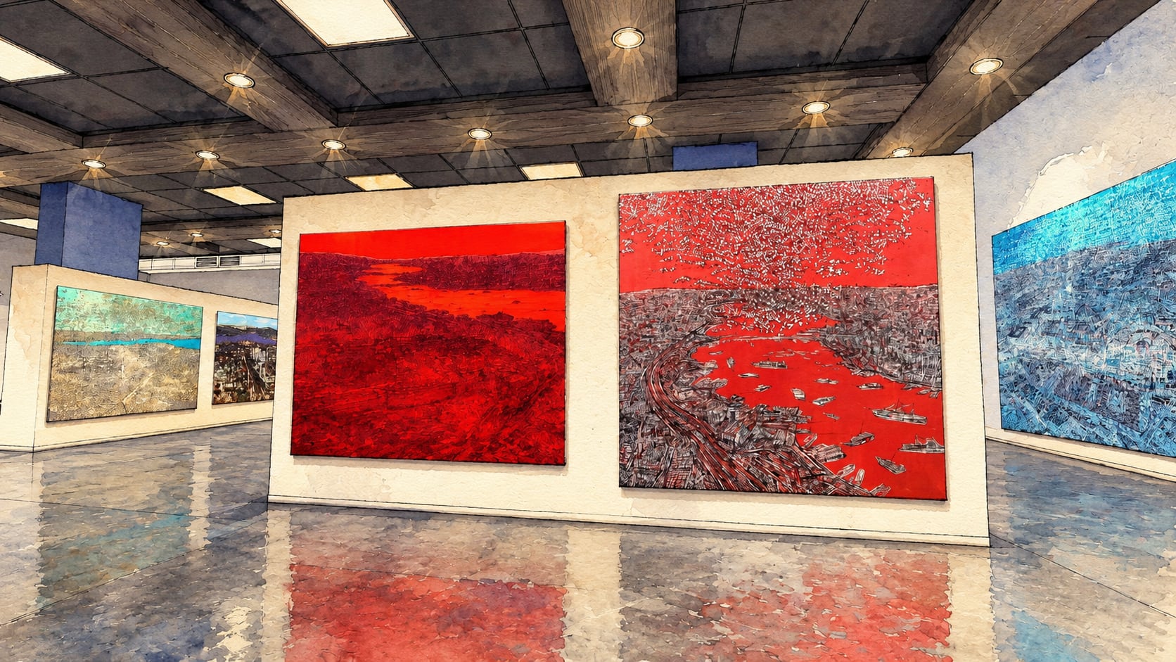 Devrim Erbil Contemporary Arts Museum çizimi, Balıkesir