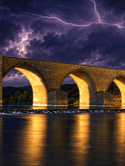 Tigris Bridge çizimi, Diyarbakır